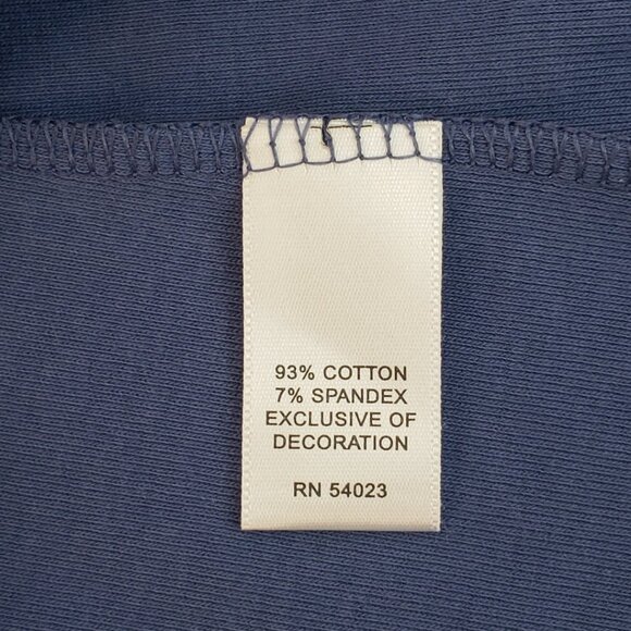 Banana Republic XS Blue Ruffle Buttons Womens Top Blouse Long Sleeve NWT - Picture 6 of 15